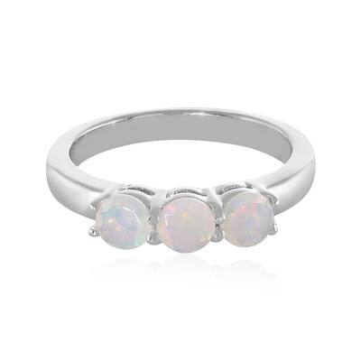 Welo Opal Silver Ring