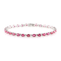 Madagascar Ruby Silver Bracelet