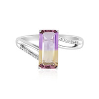 Ametrine Silver Ring