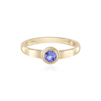 18K AAA Tanzanite Gold Ring (Adela Gold)