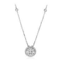 14K SI2 (H) Diamond Gold Necklace (CIRARI)