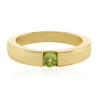 Sphene Silver Ring