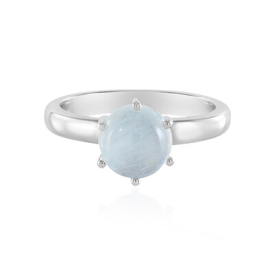 Brazilian Aquamarine Silver Ring