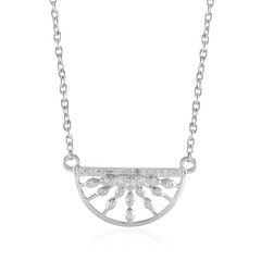 I2 (I) Diamond Silver Necklace