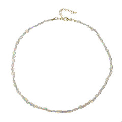 Welo Opal Silver Necklace