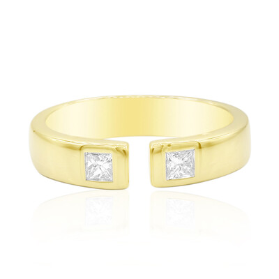 9K SI1 (G) Diamond Gold Ring (Annette)