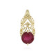 9K Madagascar Ruby Gold Pendant (Ornaments by de Melo)