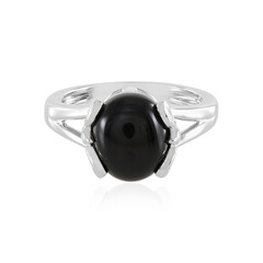 Black Onyx Silver Ring