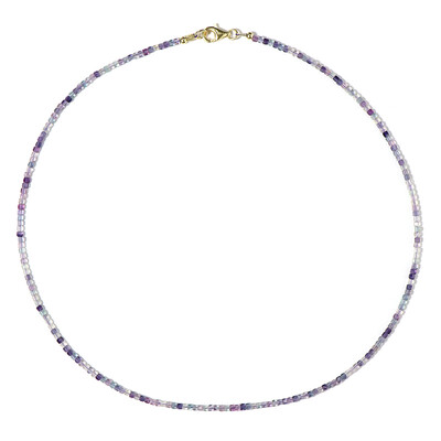 Fluorite Silver Necklace