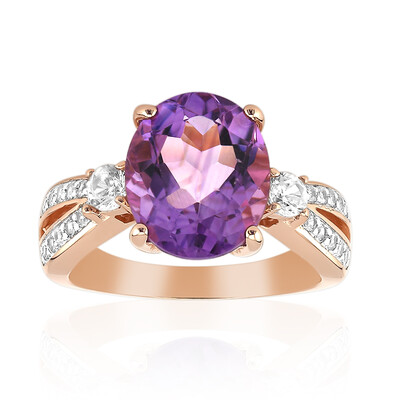 Amethyst Silver Ring