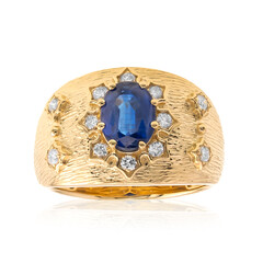 14K Nepal Kyanite Gold Ring (CIRARI)