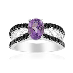 Amethyst Silver Ring