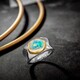 Welo Opal Silver Ring