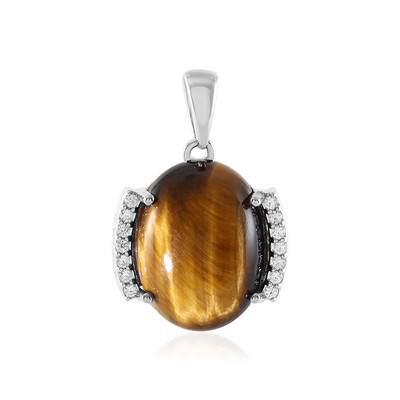 Tiger´s Eye Silver Pendant