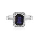 Iolite Silver Ring