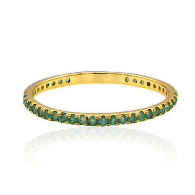 9K Colombian Emerald Gold Ring (Adela Gold)