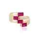 9K Mozambique Ruby Gold Ring (Adela Gold)