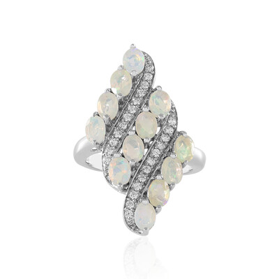 Welo Opal Silver Ring