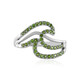 Russian Diopside Silver Ring