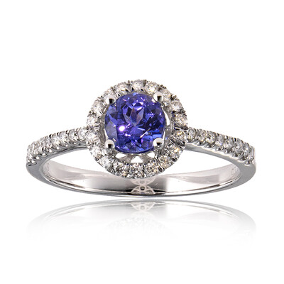 10K AAA Tanzanite Gold Ring