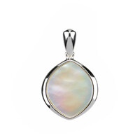 Mother of Pearl Silver Pendant