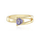 Unheated Tanzanite Silver Ring