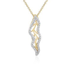 14K Flawless (F) Diamond Gold Necklace (LUCENT DIAMONDS)