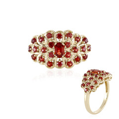 9K Tanzanian Ruby Gold Ring