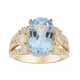 Sky Blue Topaz Silver Ring