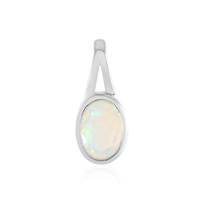 Welo Opal Silver Pendant