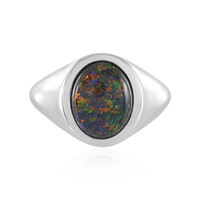 14K Andamooka matrix opal Gold Ring (AMAYANI)