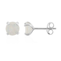 Welo Opal Silver Earrings