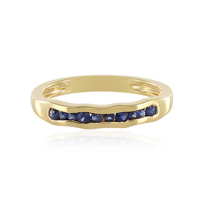 Blue Sapphire Silver Ring