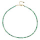 Brazilian Emerald Silver Necklace