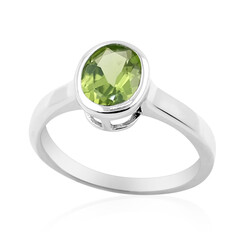 Peridot Silver Ring