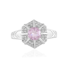 Kunzite Silver Ring