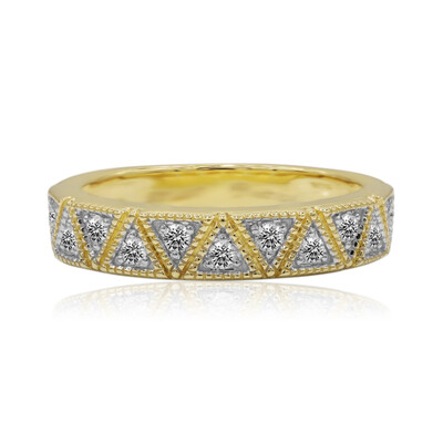 9K SI1 (G) Diamond Gold Ring (Annette)