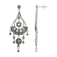 Marcasite Silver Earrings