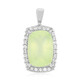 Prehnite Silver Pendant