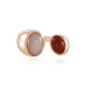 Peach Moonstone Silver Ring (KM by Juwelo)