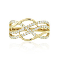 18K Flawless (F) Diamond Gold Ring (LUCENT DIAMONDS)