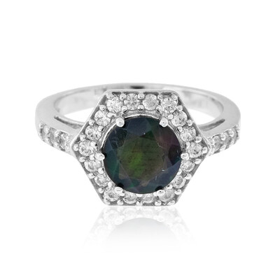 Mezezo Opal Silver Ring