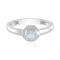 Brazilian Aquamarine Silver Ring