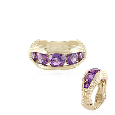 9K Amethyst Gold Ring (SAELOCANA)