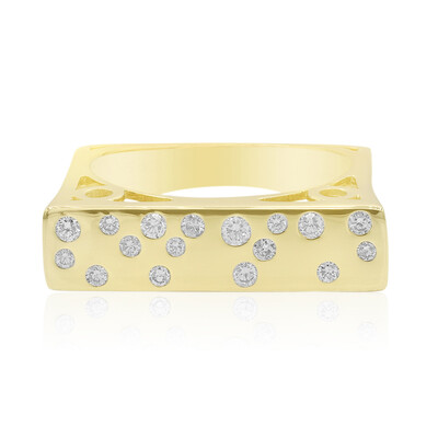 9K SI2 (G) Diamond Gold Ring (Annette)