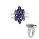 Iolite Silver Ring