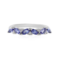 Tanzanite Silver Ring