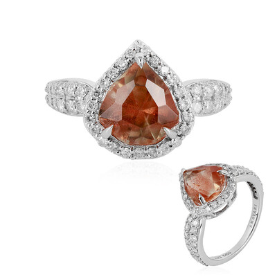 14K Oregon Sunstone Gold Ring (AMAYANI)