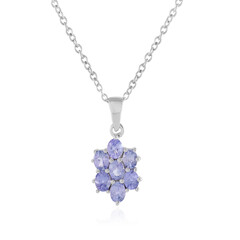 Tanzanite Silver Necklace