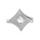 AAA Rainbow Moonstone Silver Ring (MONOSONO COLLECTION)